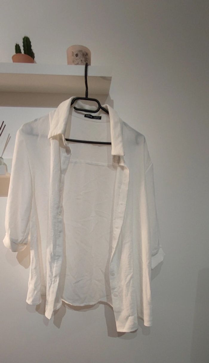 Ensemble de grossesse 3 pièces pantalon/haut/chemise - photo numéro 7