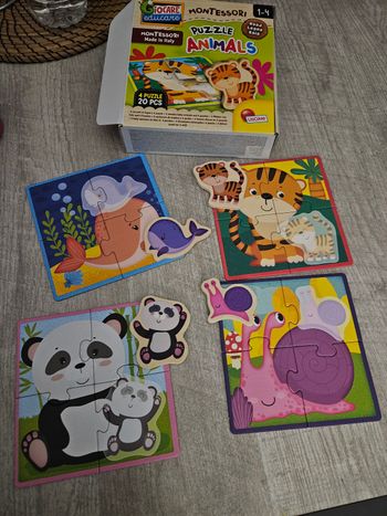 Puzzle enfant montessori