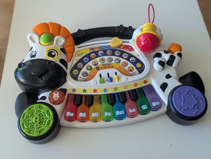 Piano zèbre jungle rock VTech - photo numéro 5