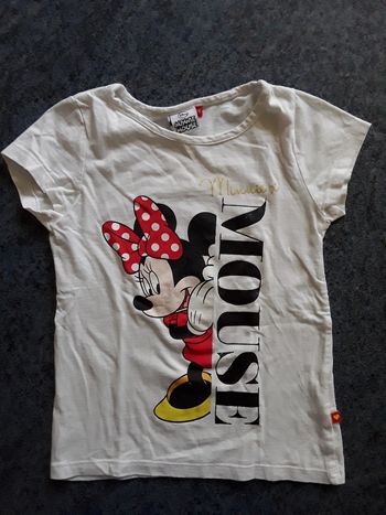 Tshirt manches courtes minnie 6 ans