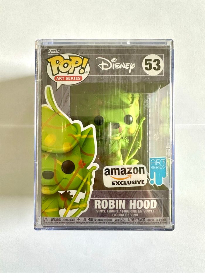 Figurine Funko Pop Robin Hood numéro 53 Disney Art Series Amazon exclusive