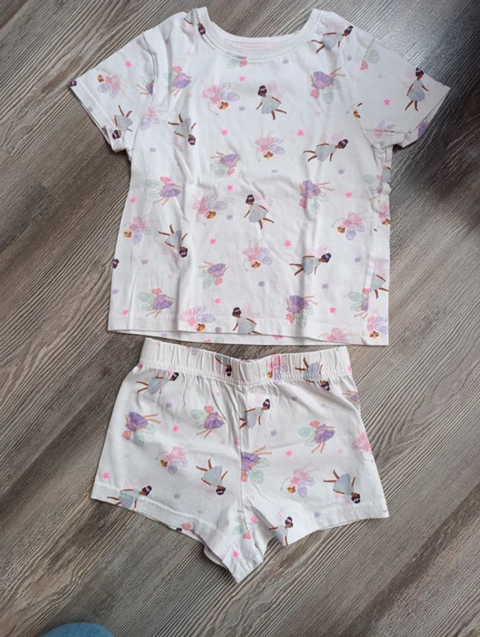 Pyjama short fille taille 104 cm - photo numéro 2