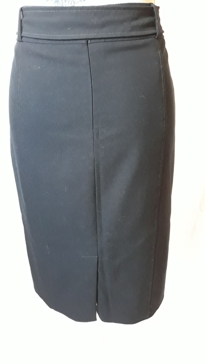 Faby27800 Jupe femme droite, noire, T 42 - photo numéro 2
