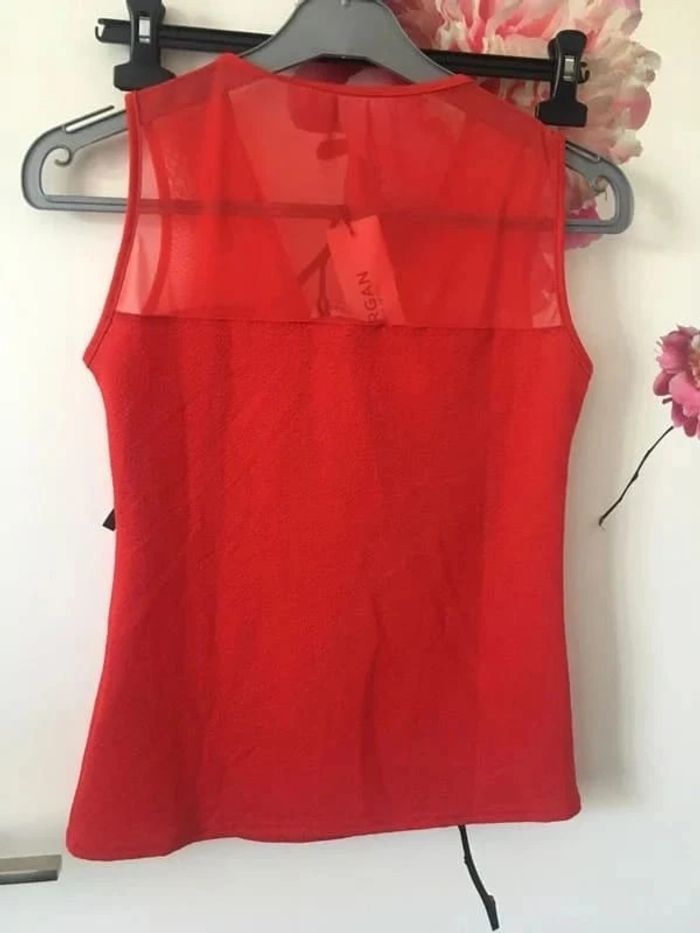 Haut avec épaules transparentes Morgan Neuf - photo numéro 2