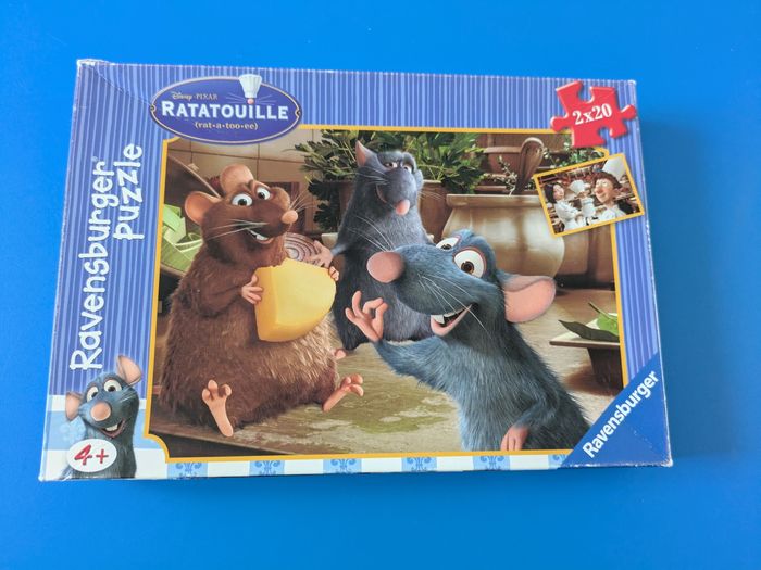 2 puzzles Ratatouille de Ravensburger - photo numéro 3