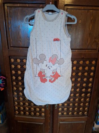Gigoteuse minnie mickey disney réglable