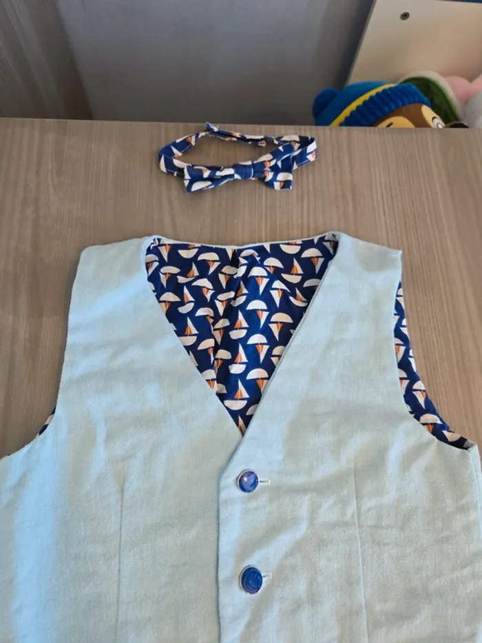 Costume fait main garçon taille 4 ans - photo numéro 6