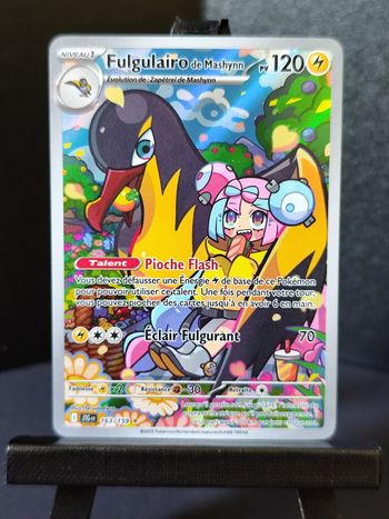 Carte pokémon neuve 🇨🇵 : Fulgulairo de Mashynn 163/159 AR Aventures ensemble