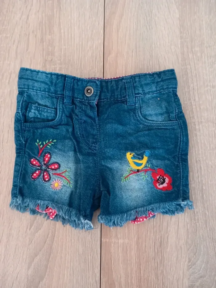 Short fille 6 mois