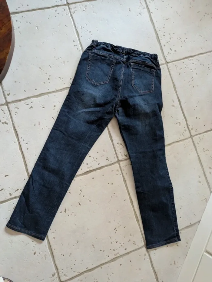 Magnifique jean bleu de grossesse Maternité taille 44 - photo numéro 3