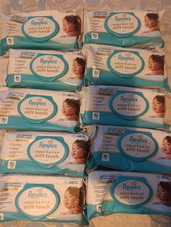 Lingettes Pampers 