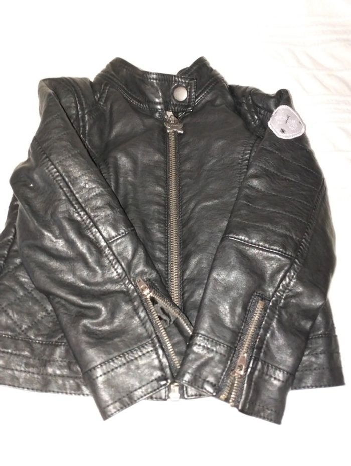 Veste simili cuir orchestra 3 ans - photo numéro 2
