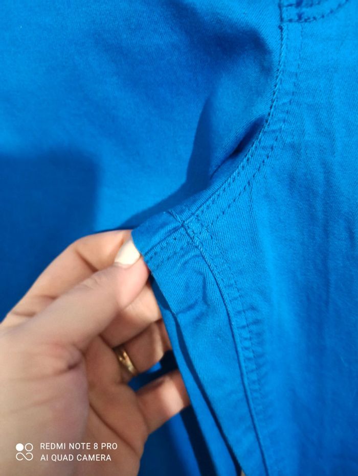 Pantalon slim bleu roi ( jennyfer) - photo numéro 4