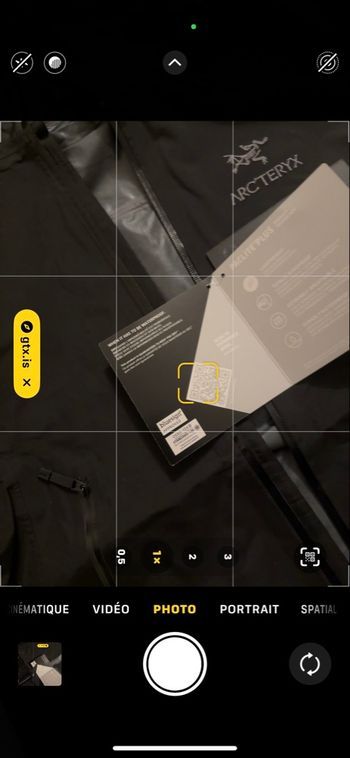 Veste Arcteryx Beta Lt taille M