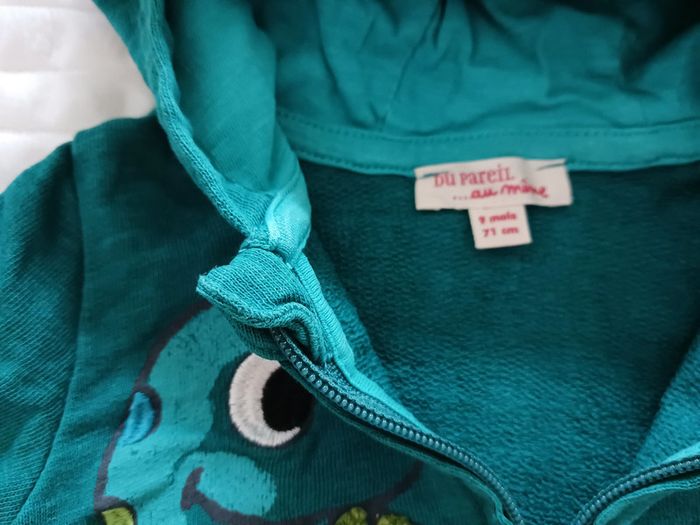 Gilet zippé 9 mois - photo numéro 3