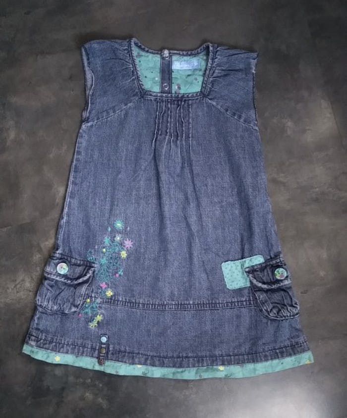 Robe en jeans 2 ans Tout simplement