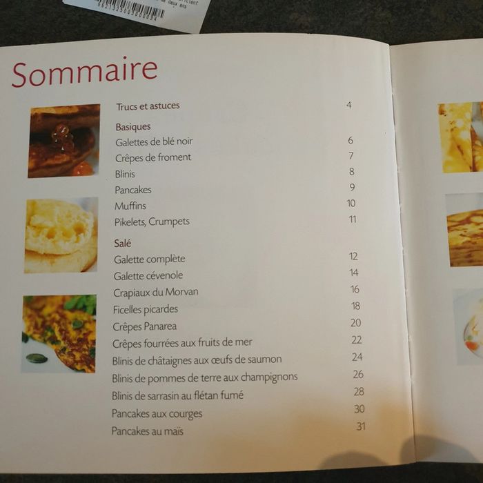 Livre crêpes pancakes blinis - photo numéro 2