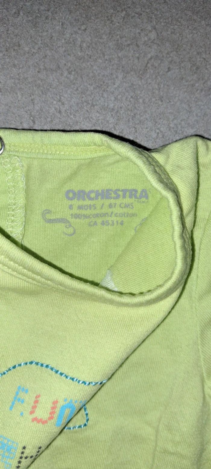 Ensemble Tee-shirt et short Orchestra 6 mois - photo numéro 5