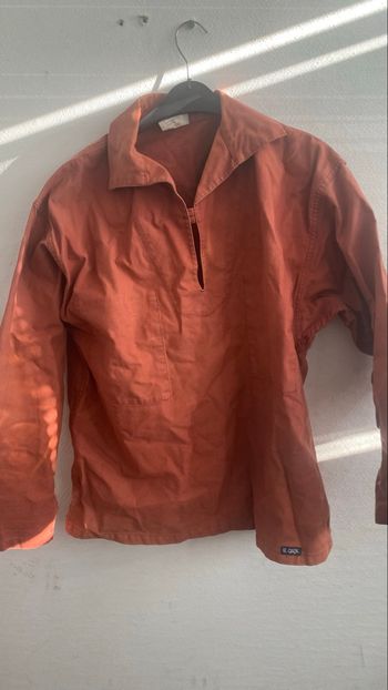 Veste le glasik orange homme
