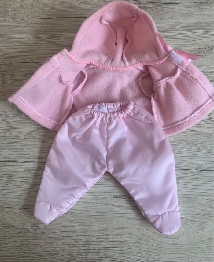 Corolle ensemble pantalon et veste rose pour poupée poupon de 30 cm - photo numéro 5