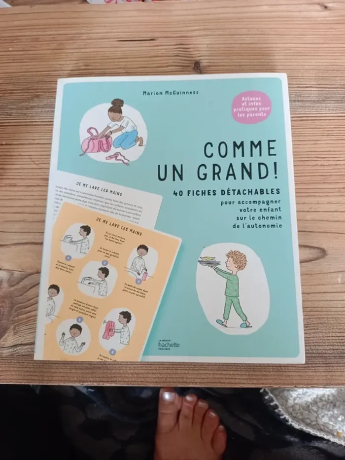 Livre fiche détachable comme un grand