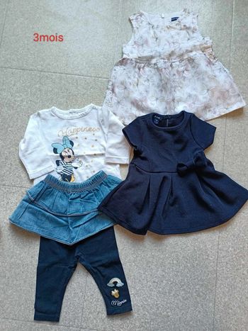 Lot 3 mois fille