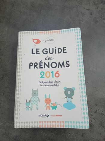 Livre de prénoms