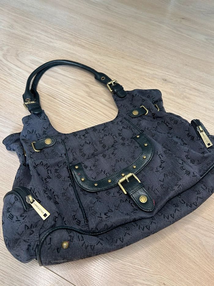 Sac à main Lancaster gris/noir – élégant et intemporel - photo numéro 3