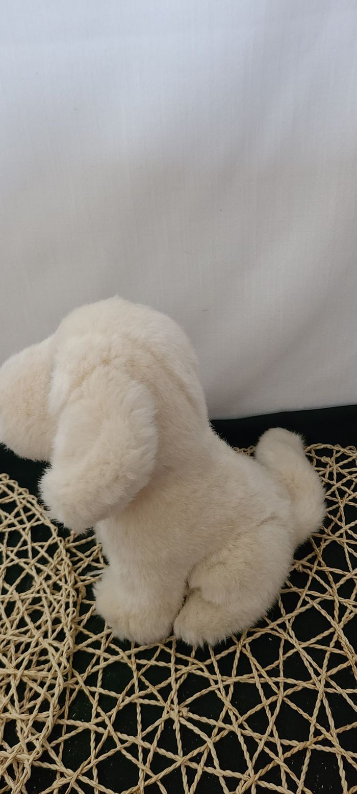 Peluche chien beige JACADI - photo numéro 7