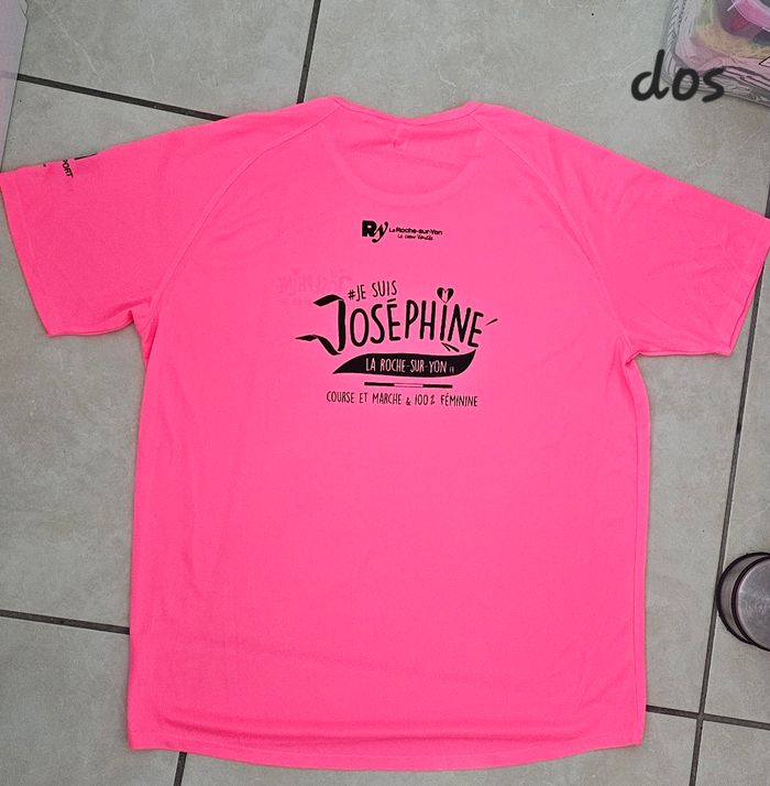 Tee-shirt Lutte contre cancer la joséphine - photo numéro 2