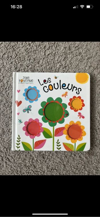 Livre sur les couleurs