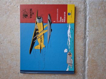 livre tintin l'hydravion du crabe aux pinces d'or