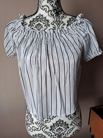 Croc top ample #bershka