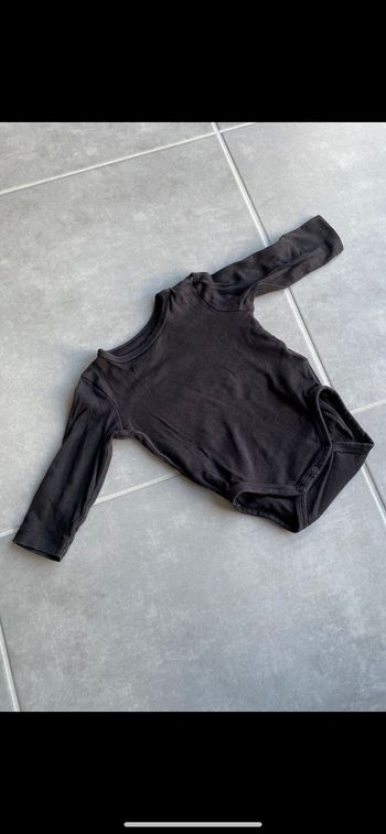 Body manches longues 3-6 mois
