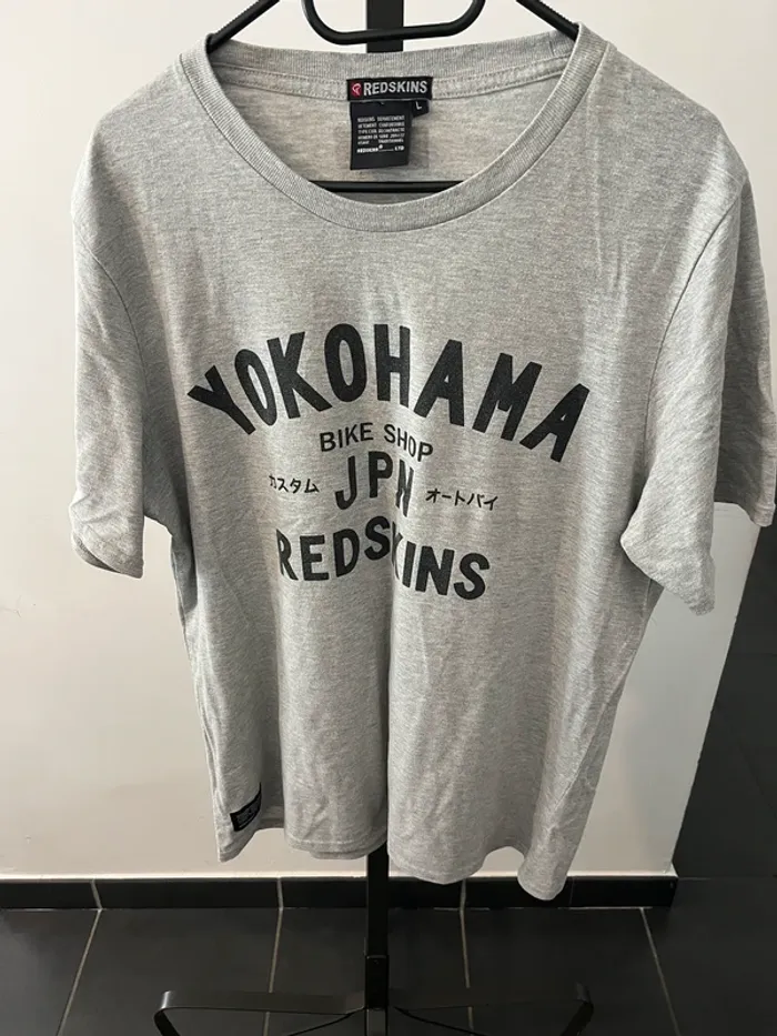 Tee shirt Redskins gris Taille L