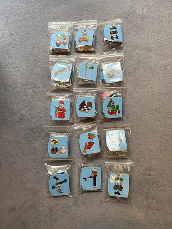 Lot de 15 surprises lego city thème noël