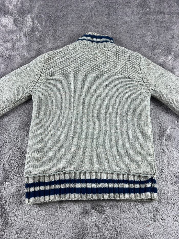 Veste zippée doublée polaire Kaporal beige et bleu – Taille S - photo numéro 2