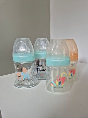Lot biberons dodie 150ml