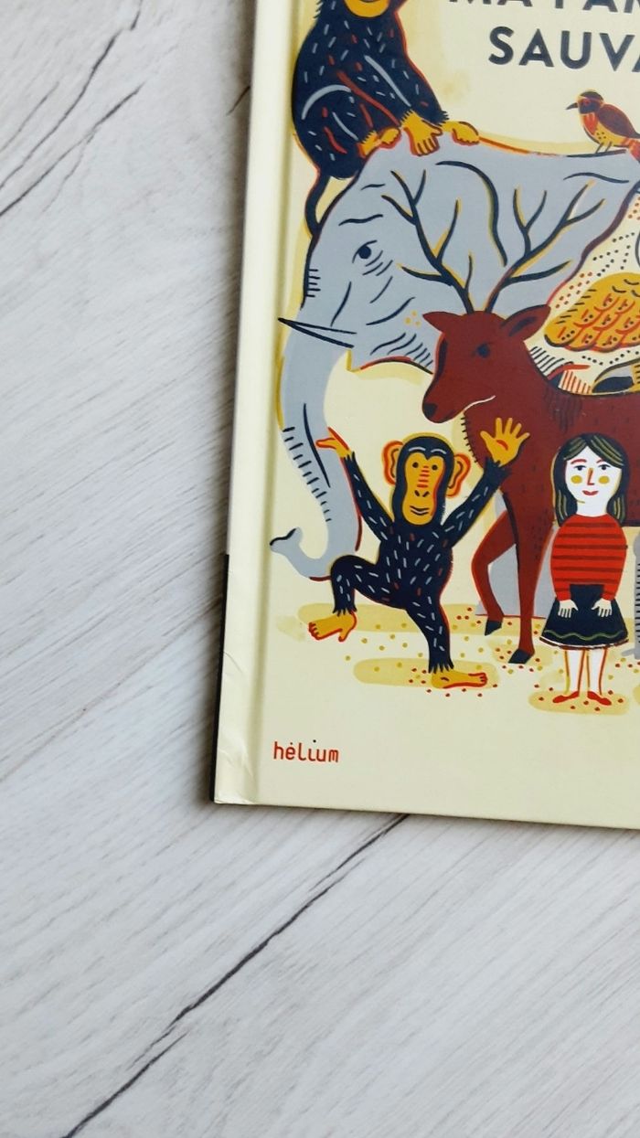 Livre Laurent Moreau, Ma famille sauvage , Hélium - photo numéro 2