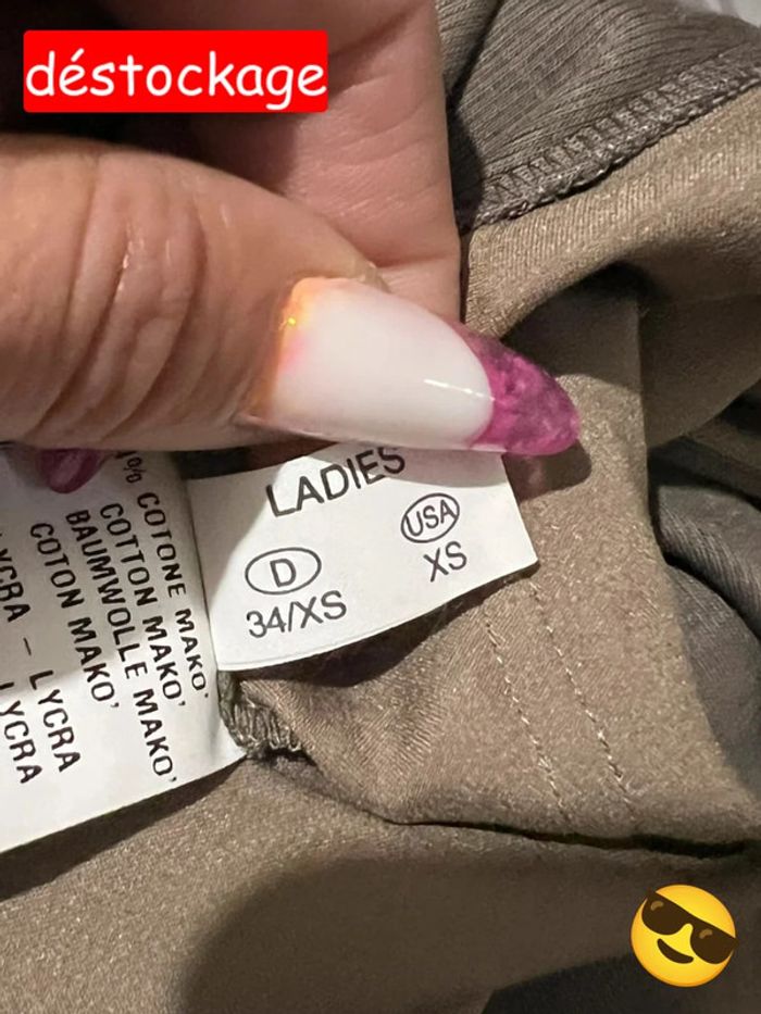 Robe chic bi matière coton et soie taille XS/S - Fabiana Filippi - neuve - photo numéro 7