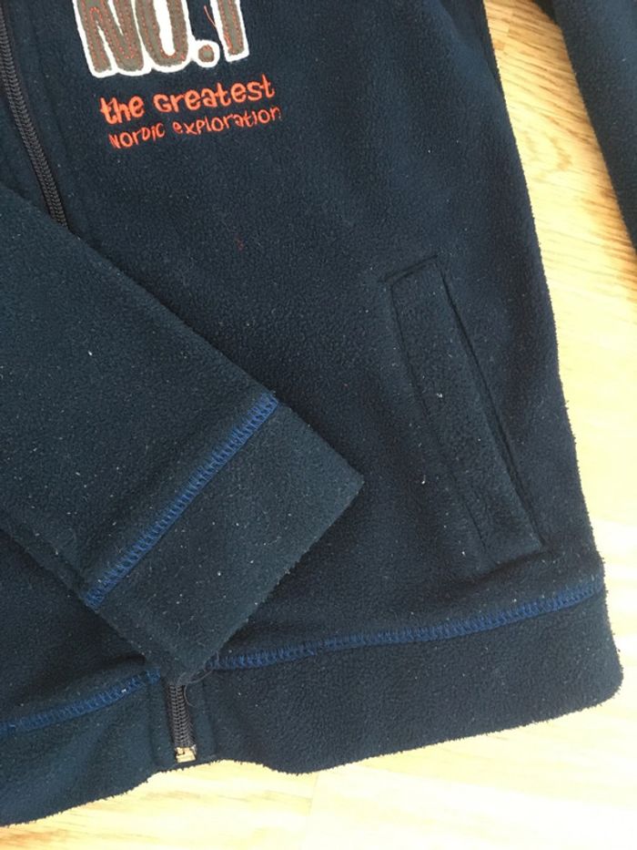 Sweat zippé taille 110-116 (lot de 2). - photo numéro 4