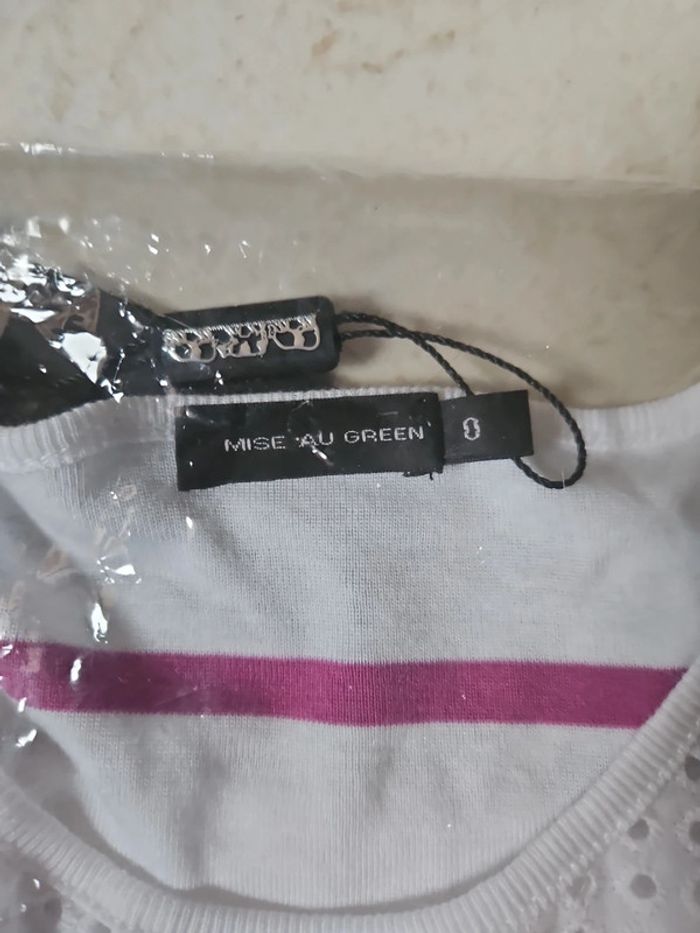 Tee-shirt manches longues xs neuf mise au green - photo numéro 3