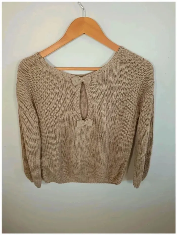 C26 pull beige Bonobo S - photo numéro 2