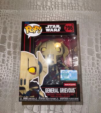 Funko Pop Star Wars General Grievous #796 - Édition Limitée Supreme 9500
