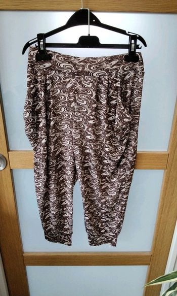 Pantacourt fluide léger femme - L - 40