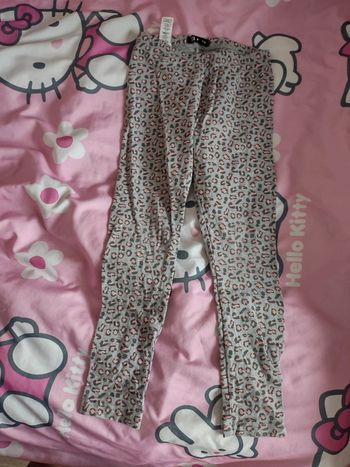Legging gris léopard Tex