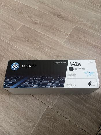 Cartouche noire laserjet original HP toner  142A