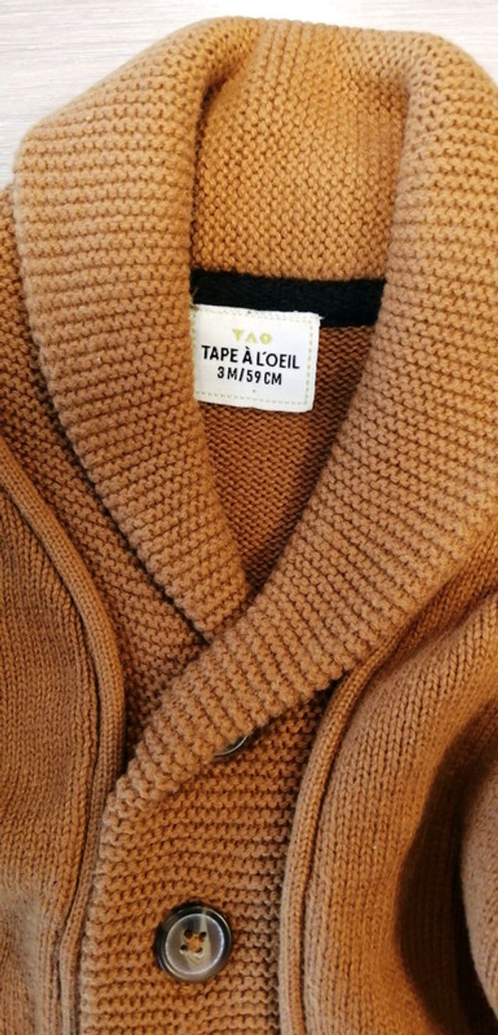 Gilet en laine 3 mois - photo numéro 2