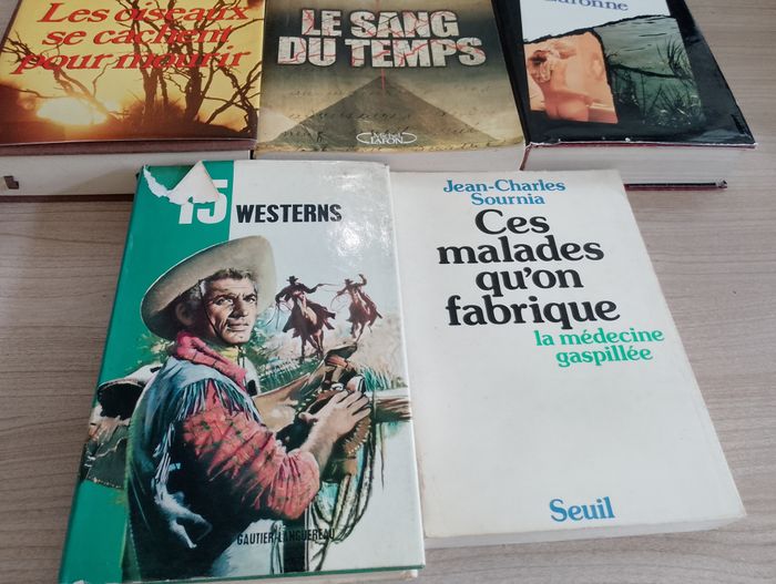 Lot de 5 livres, romans,(26)(Colleen Mc Cullough ect.) - photo numéro 3