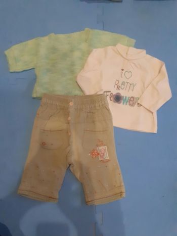 Ensemble fille 3mois